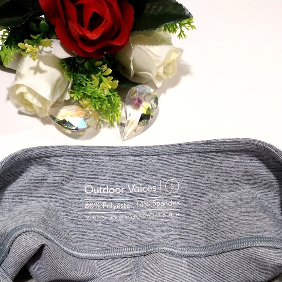 Outdoor Voices 7/8 Tri-Tone Warm Up Leggings - Picture 2 of 12